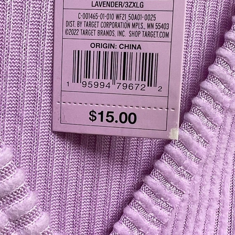 WILD Fable - Cropped Rib Knit Long Sleeve V-Neck Top - Picture 4 of 6